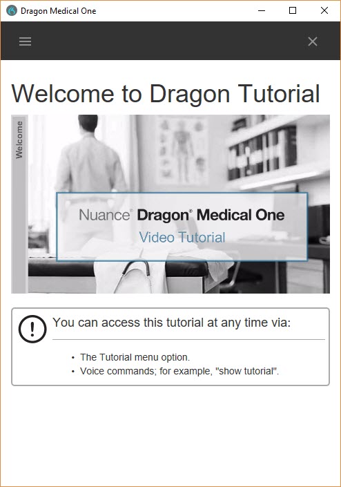 nuance dragon tutorials