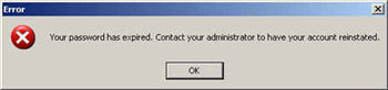 Password Expired