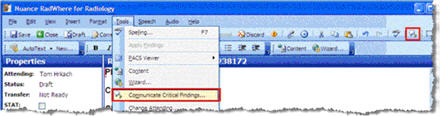 Critical Finding
