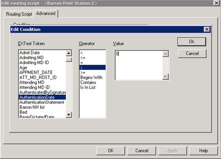 Routing Script Image