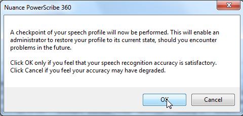 Speech File Warning Message Image