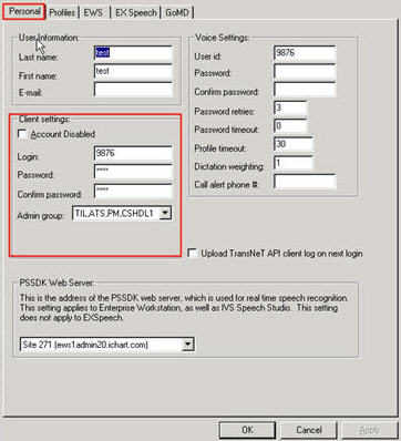 Partial Dictation Settings Image