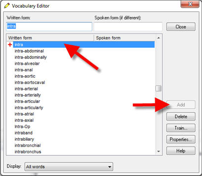 Vocabulary Editor 2