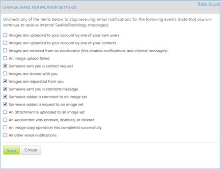 Notification Settings