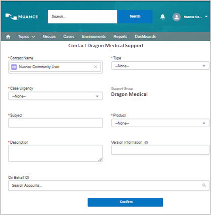 Contact Diagnostics Support